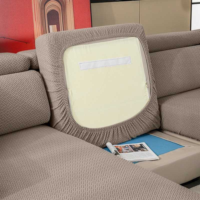 Thick Jacquard Sofa Seat Cover Elastic Sofa Cover Protector Couch Cover for Sofa Anti-dust Removable Sofa Cushion Cover M251204 - view 4