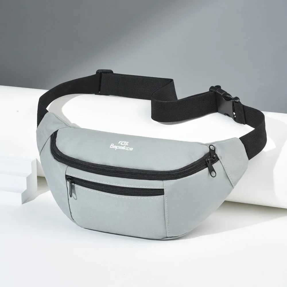 Mens Breast Package Waterproof Outdoor Sports Bag Oxford Cloth Pouch Korean-style Waist Bag Fanny Pouch Crossbody Male BagsT251204