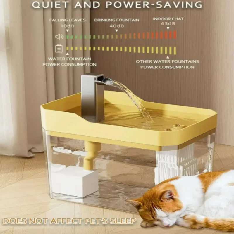 2025 new Cat Automatic Water Dispenser Drinking circulating filters flowing water intelligent pet automatic water dispenser M251204 - view 6
