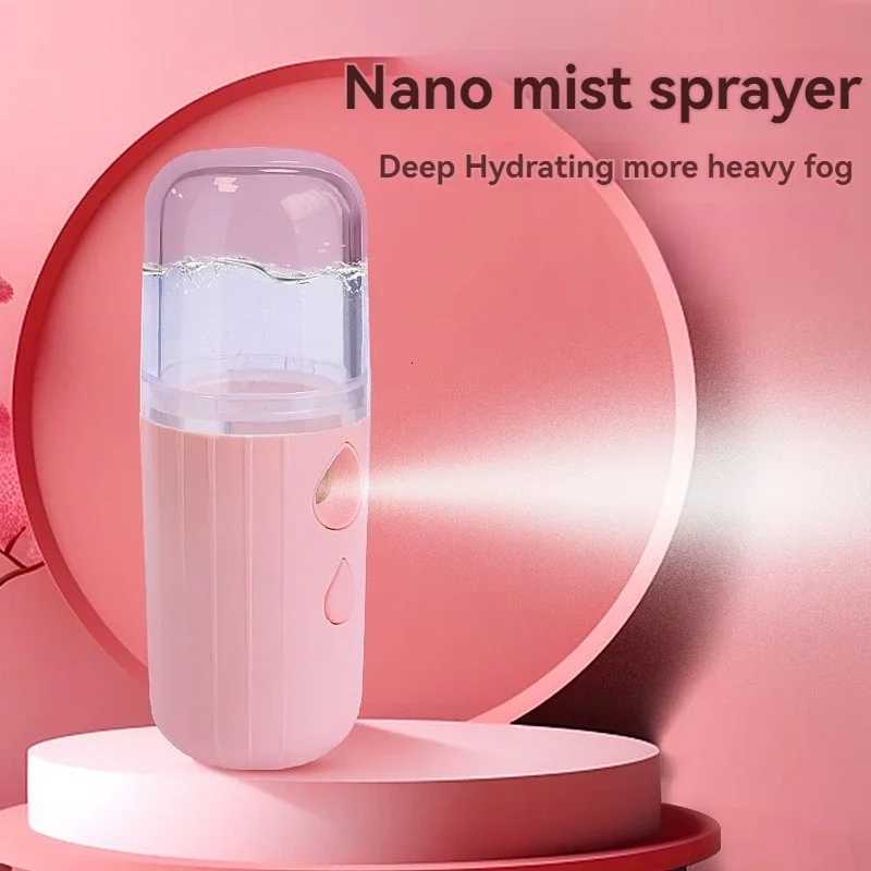 Nano spray water refill meter charging handheld spray face Steam meter Portable eye moistening face humidifier mini C251204