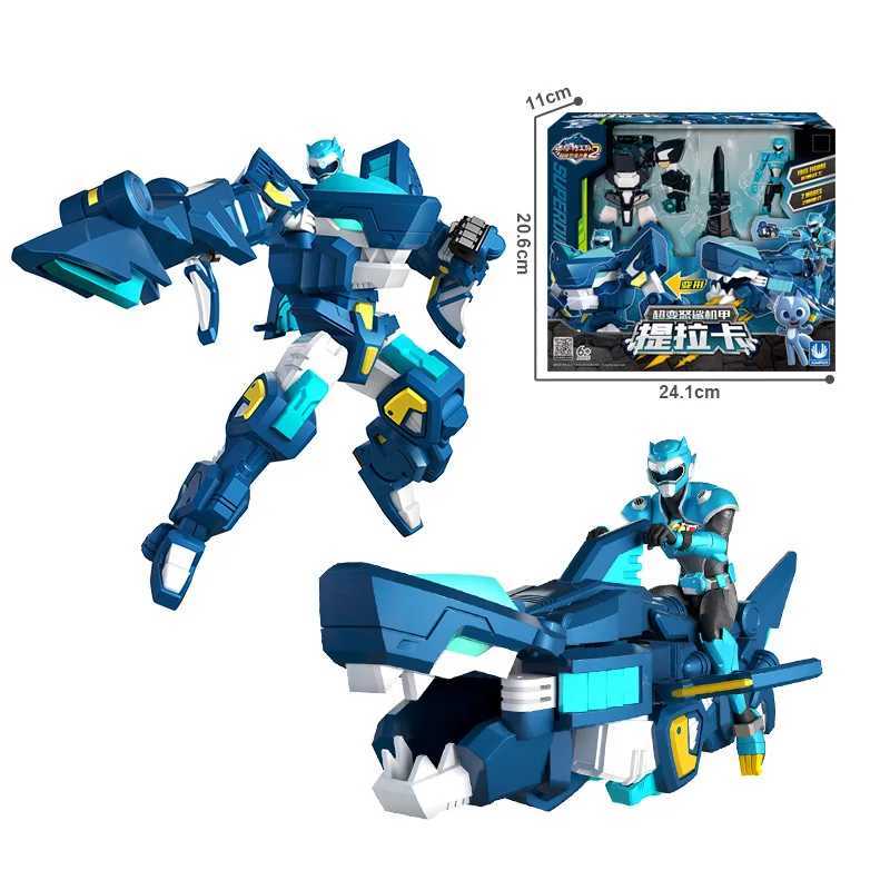 Mini Force 2 Super Dino Power Transformation Robot Toys Action Figures MiniForce X Simulation Animal Deformation Dinosaur Toy J251204