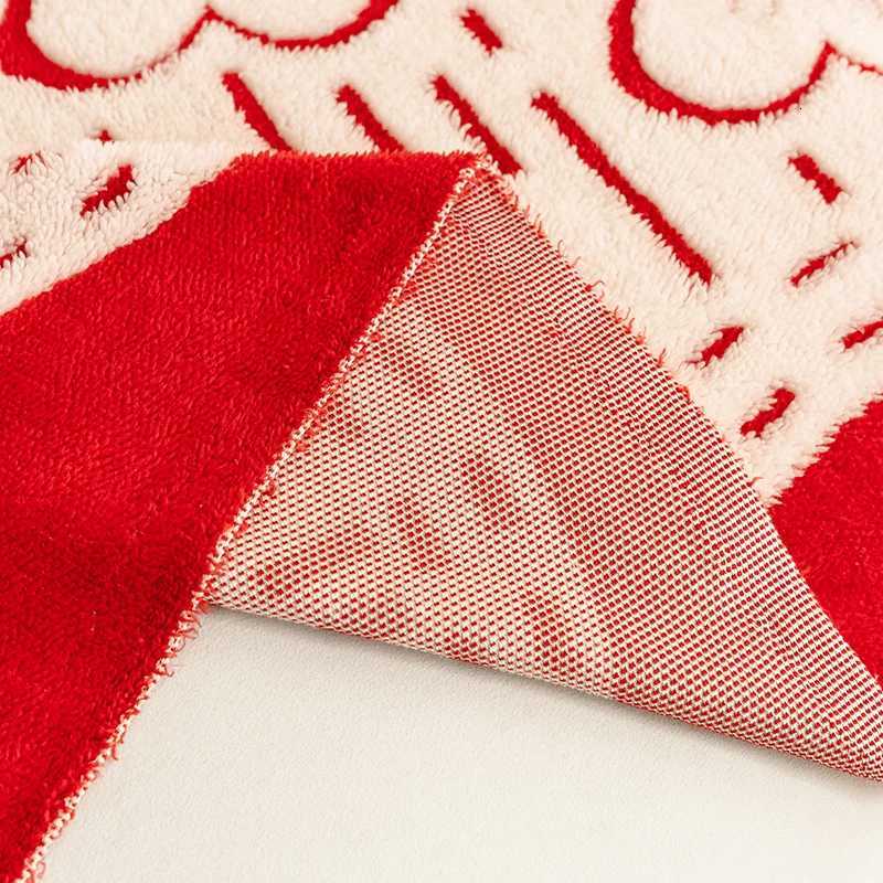 Red Flower Sofa Cover Tablecloths Blanket Four Seasons Universal Sofa Cover Multifunctional Blanket Anti-scratch Home Decor M251204 - view 3