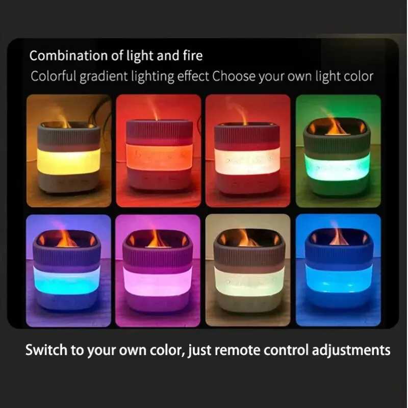 HEFISH 150ML Air Humidifier Portable Mini USB Ara Diffuser With Cool Mist For Bedro He Car Remote Control Colour C251204