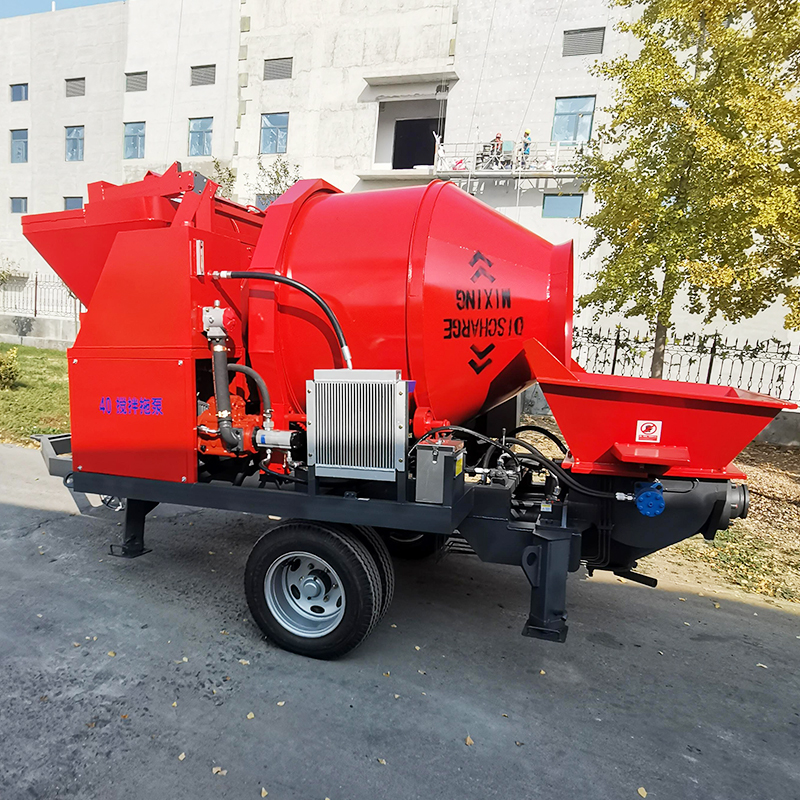 Advanced 2025 Factory Supply: Mobile Concrete Pump Integrated Mixer | Small Footprint, High Performance