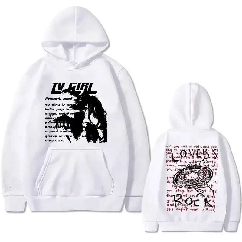 Cults TV Girl One Night Only Print Hoodie Vintage Sweatshirt Men Women Cotton Oversize Hoodies Sweatshirts Top Fashion Clothing J251203