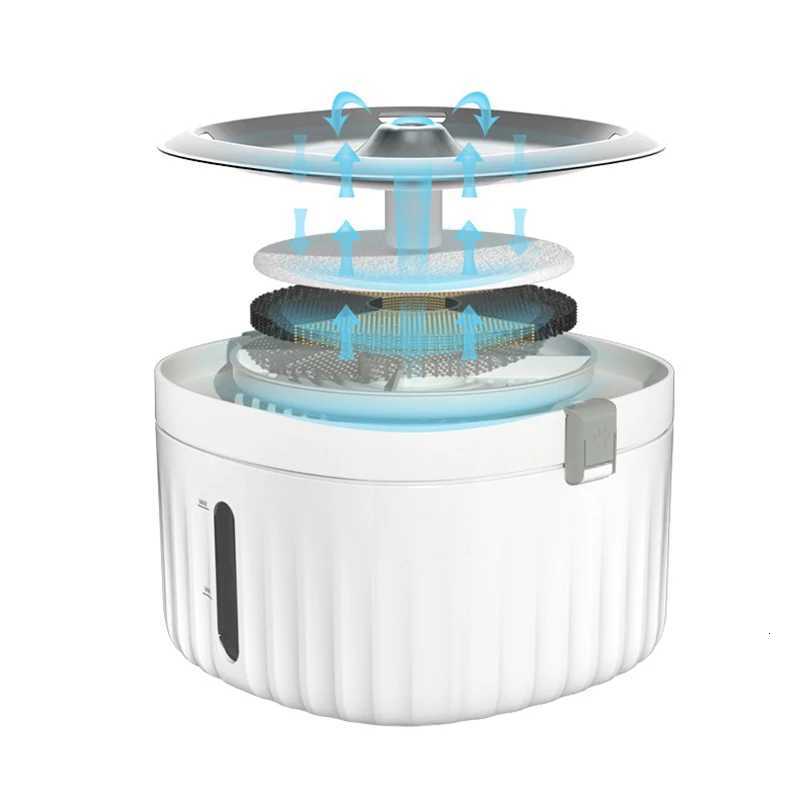 Cat Water Fountain Motion Sensor Automatic Pet Water Dispenser Drinker Stainless Steel Pet Feeder USB Charging Pet Manufacturer M251204