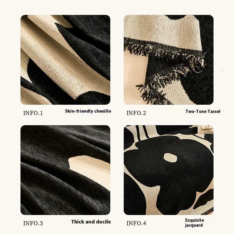 Chenille Sofa Towel for living room French Style home decoration Sofa Cover Couch Cover Tassel edge M251204 - view 6