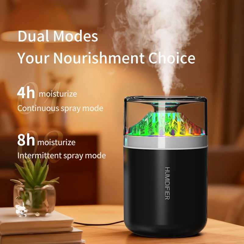 Cloud humidifier colorf atmosphere light mini portable car cut fragrance cup seat design delicate spray he humidification C251204