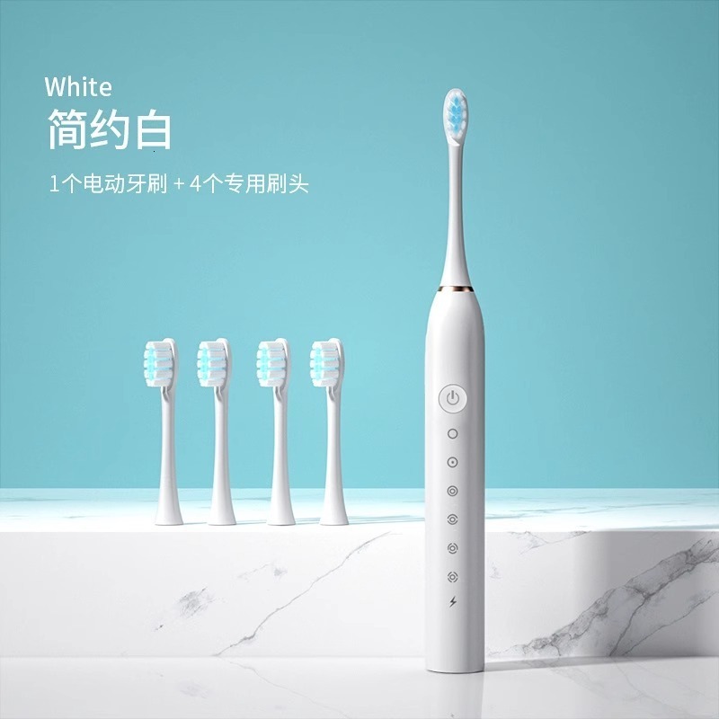 Electric Toothbrush For Adults Tooth Deep Clean 10 Brush Heads Travel Case Built in Smart Timer Sonic Toothbrush 250121