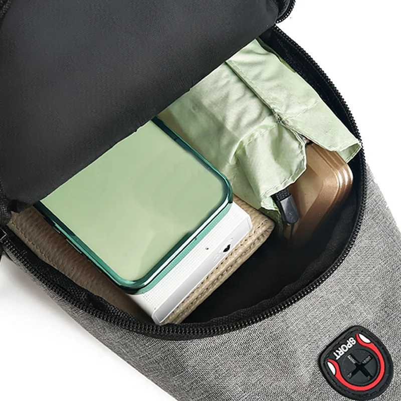 New style neutral shoulder bag trendy chest bag for men and women crossbody bag casual small bag backpackT251204