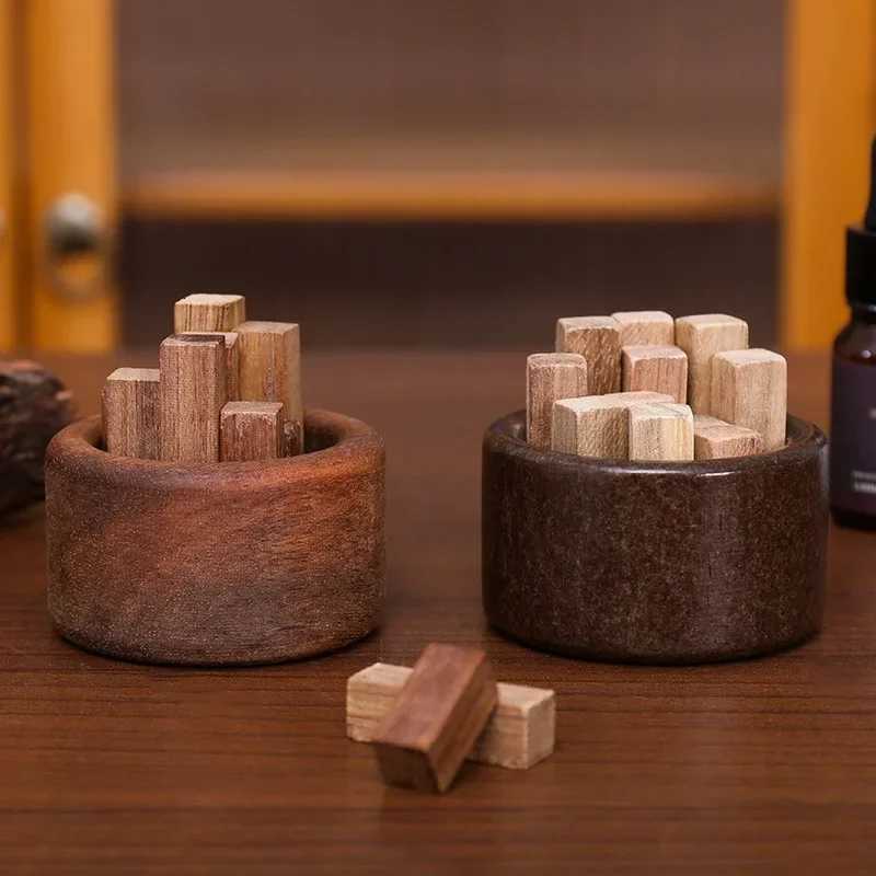 Electric Oil Diffuser Fragrance For Home Aroma Machine Oil Essential Aromatherapy Expander Beech Wood Black Walnut Scented Decor Y251204