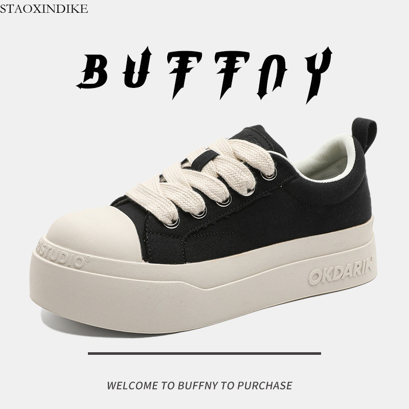 Minimalist Chunky Sneakers Design Versatile Comfortable Men's Shoes 2025 Thick Sole New Unisex Hot-Selling Casual Sneakers