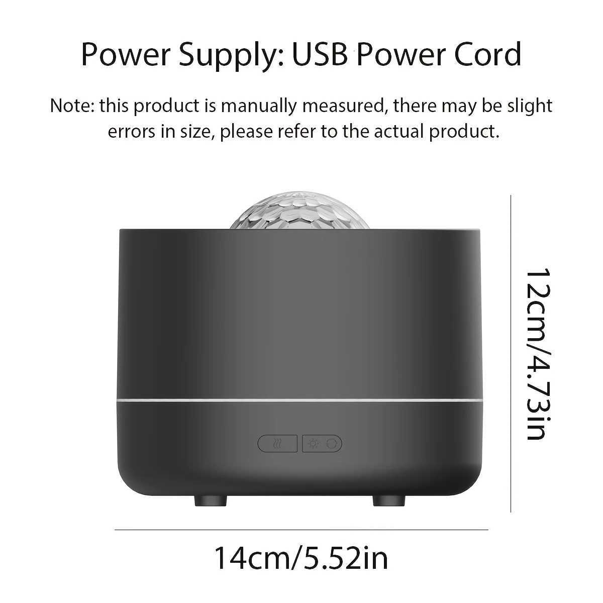 2025 New Star Projection Humidifier Colorf Gradient Atmosphere Lighting 360 Rotating Projection for Bedro/Off/Hotel C251204