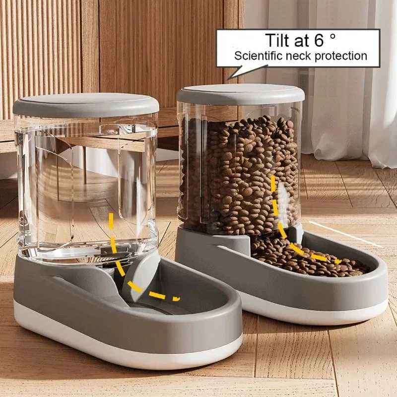 Dog Water Dispenser Cat Automatic Feeder Dog Feeding Water Cat Drinking Flowing Water Not Plugged in Water Kettle Pet Supplies M251204