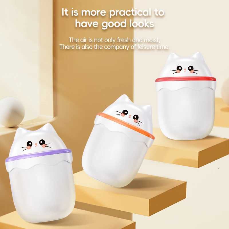 Cute Pet Humidifier Desktop He Mini Spray Hydrator Atmosphere Night Light Off Portable Cold Fog For Travel Bedro C251204