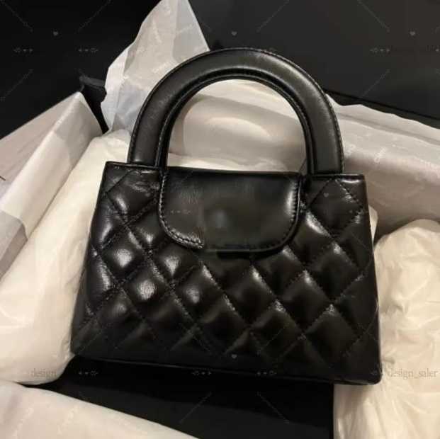 Totes Designer Bag 24P Mini Nano Bag Chain Flap Bag Coco Handle Bag Leather Kel CC Handle Classic Bag Ladies Luxury Gold Buckle Hardware 25C Handbag