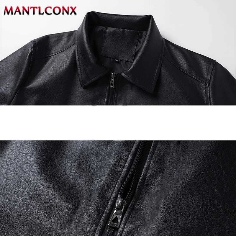 New Autumn Winter Mens Leather Jacket Fashion Motorcycle Biker PU Leather Coat Men Warm Windbreak Outerwear Mens Jacket XL-3XLT251204