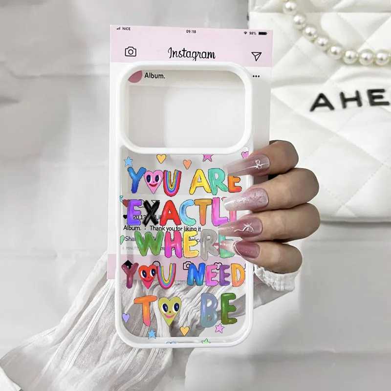 For Iphone 17 Cases You Are Exactly Where You Need To Be Phone Case for 17 Pro Max 17AIR Shockproof Clear Cover Coque Capa Bags H251203