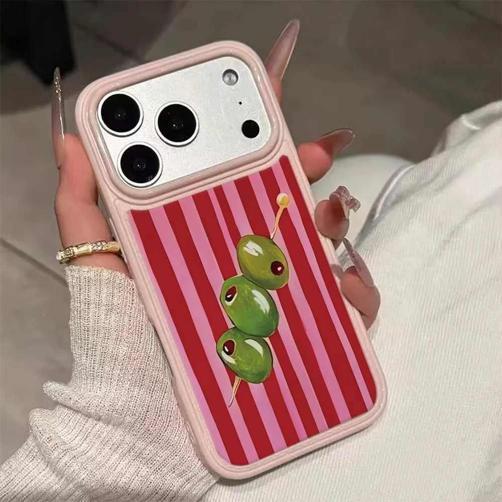 Cute Smiling Face Pattern Faux Leather Grain Phone Case For iPhone Air 17 11 13 12 14 15 16 Pro Max Plus XS X XR Soft Back Cover H251203