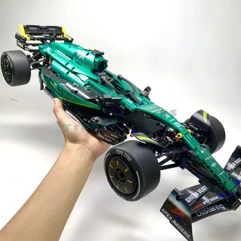 MK6022 1919PCS 18 Martin Aramco AMR24 Building Blocks MOC Technic F1 Car Toys Gifts for Boys Kids W251204