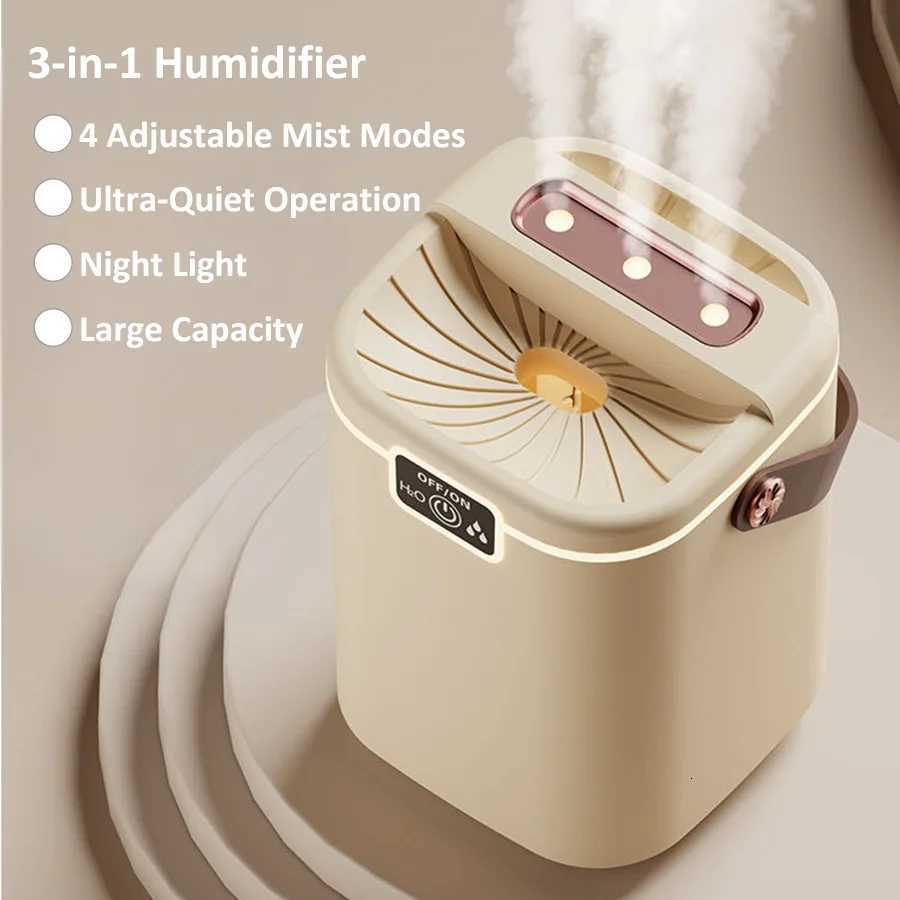 Portable 3-in-1 Humidifier for bedro off tra-Quiet Operation C251204