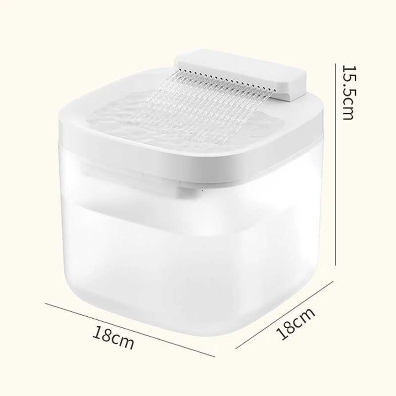 Pet Water Fountain With 3pcs Filter chips Auto circulation 3L large capacity Ideal for cats dogs Replacement Filter for sale M251204