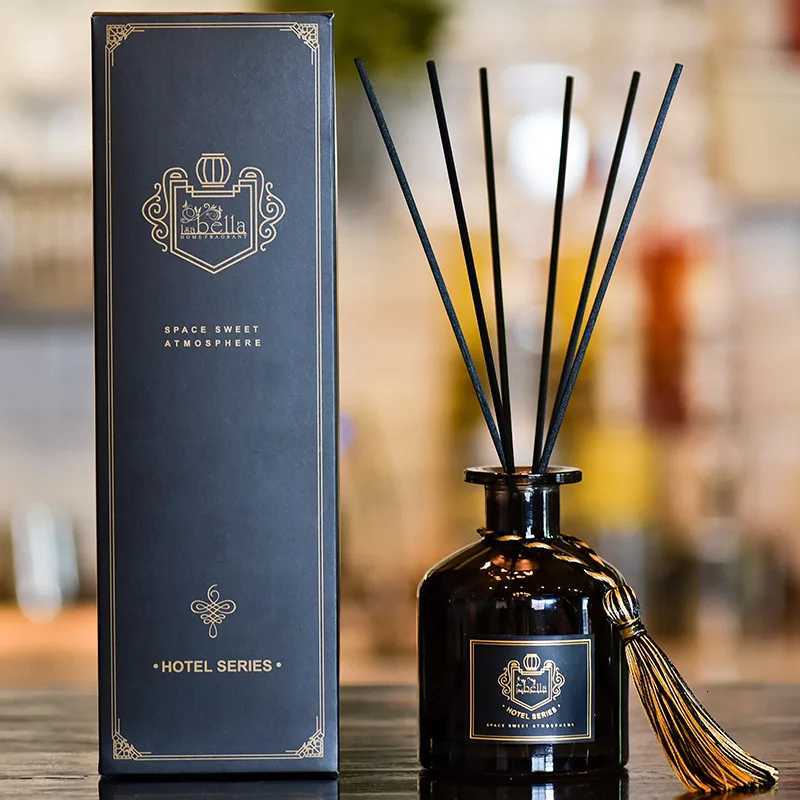 1pcs 50ml Reed diffuser Sets Bedroom Air Freshener Scented Aromatherapy Essential Oil for Gift Hilton Shangri-la Ocean Lavender Y251204