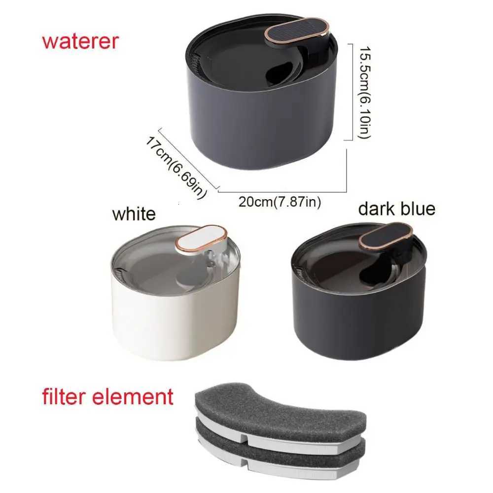 3L Automatic Cat Water Fountain Plastic Large Capacity Pet Drinking Fountain Electric USB Plug Automatic Sensor Drinker M251204