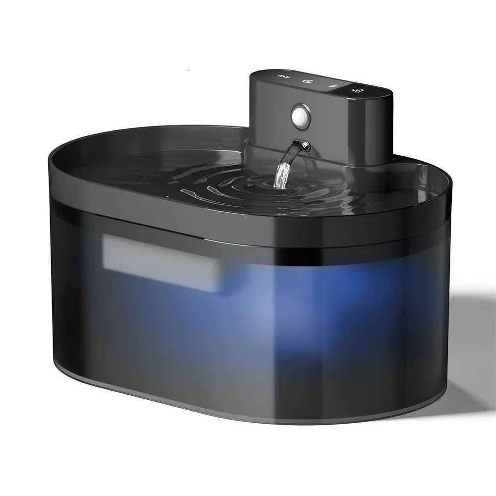 22L Wireless Charging Induction Cat and Dog Water Feeder Charging Automatic Induction Pet Drinking Bowl Large Capacity Drinker M251204