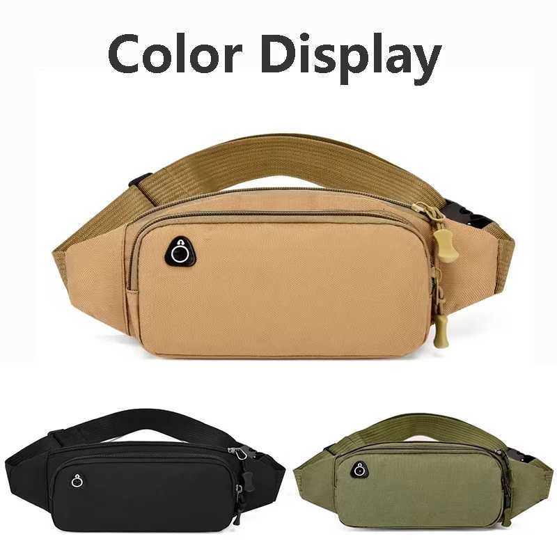 Adjustable Shoulder Strap Outdoor Cycling Crossbody Bag and Single Shoulder Backpack Anti Slip Breathable Gym Running Waist BagT251204