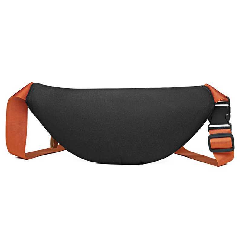 Neutral mens and womens waist bags versatile cross-body backpacks lightweight cross-body bags sports waist bagsT251204