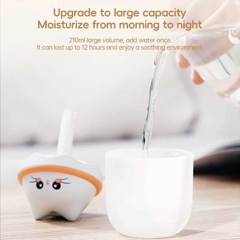 Cute Pet Humidifier Desktop He Mini Spray Hydrator Atmosphere Night Light Off Portable Cold Fog For Travel Bedro C251204