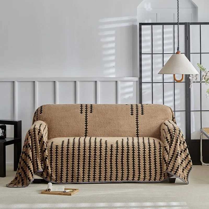 Chenier sofa cover 2025 new solid color four-season universal sofa towel full cover sofa cushion blanket non-slip M251204 - view 4