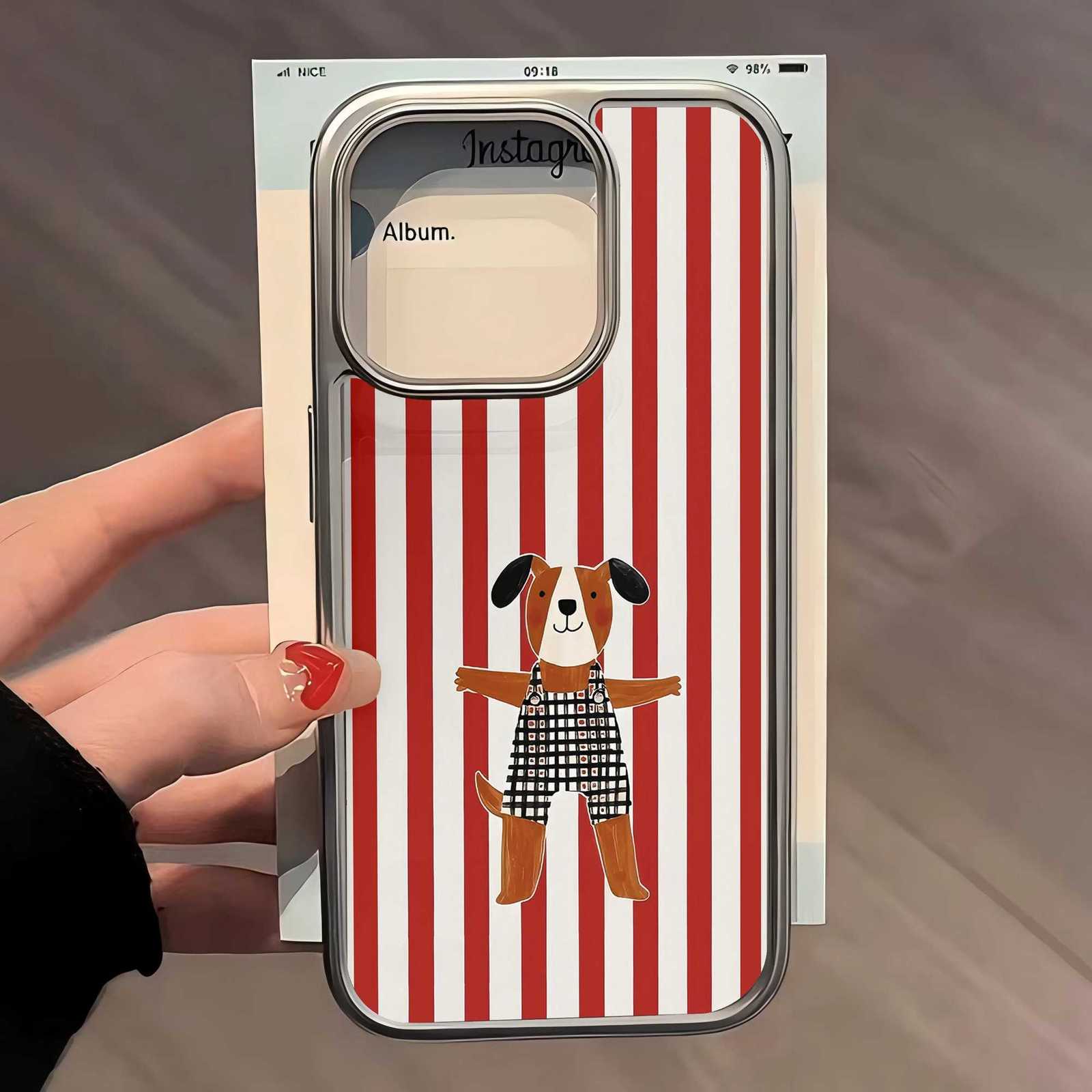 Simple Cute Green And White Plaid Phone Case for iPhone 17 16e 16 15 14 13 12 11 Air Pro Max X XR Plus Luxury Clear Cover H251203