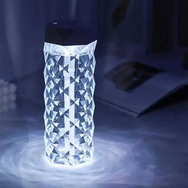 400ml Colorf USB Crystal Humidifier with Aratherapy and Air Purification for Bedro and Desktop C251204