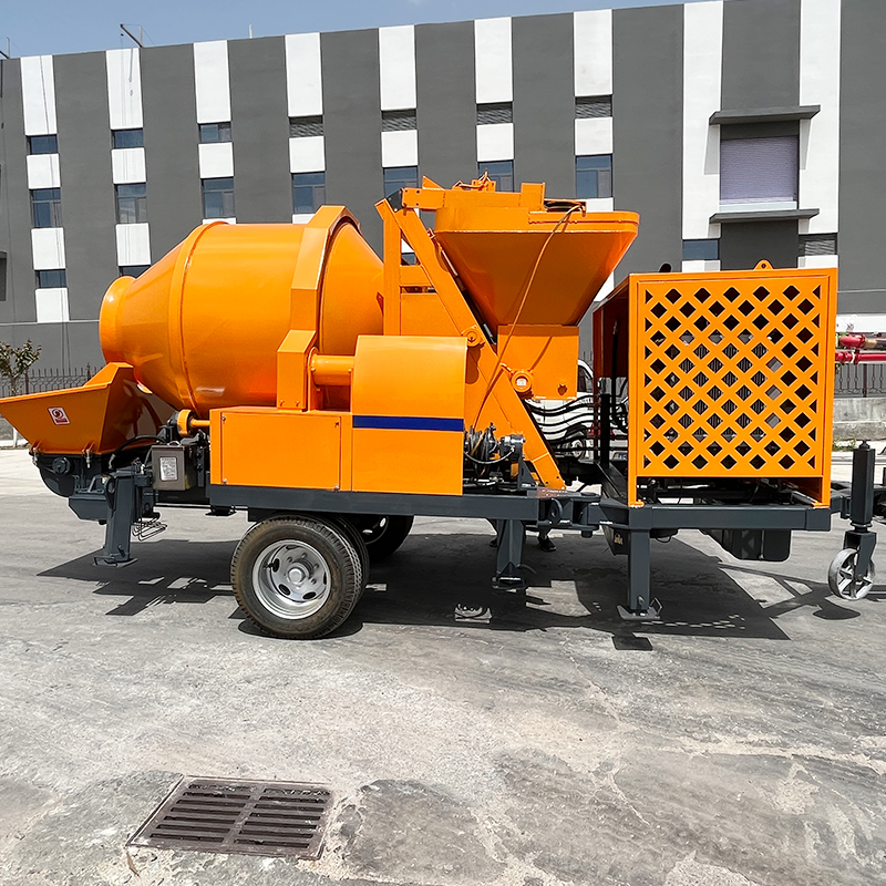 Building Construction Workhorse: C3 Diesel Mobile Mixer Pump with 40m³/h Production Rate