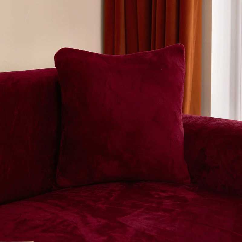 Elastic Stretch Velvet Fabric Sofa Cover Sofa Cover Protector 3 Seater European-style Thickened Couch Covers for Autumn/Winter M251204 - view 5