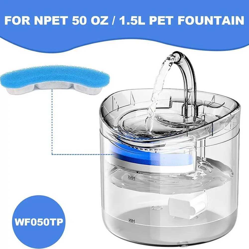 Cat Water Fountain Filters for WF050/060 Cat Fountain 5 Pack Pet Fountain Filter Replacement Cat Water Filter Dog Water M251204