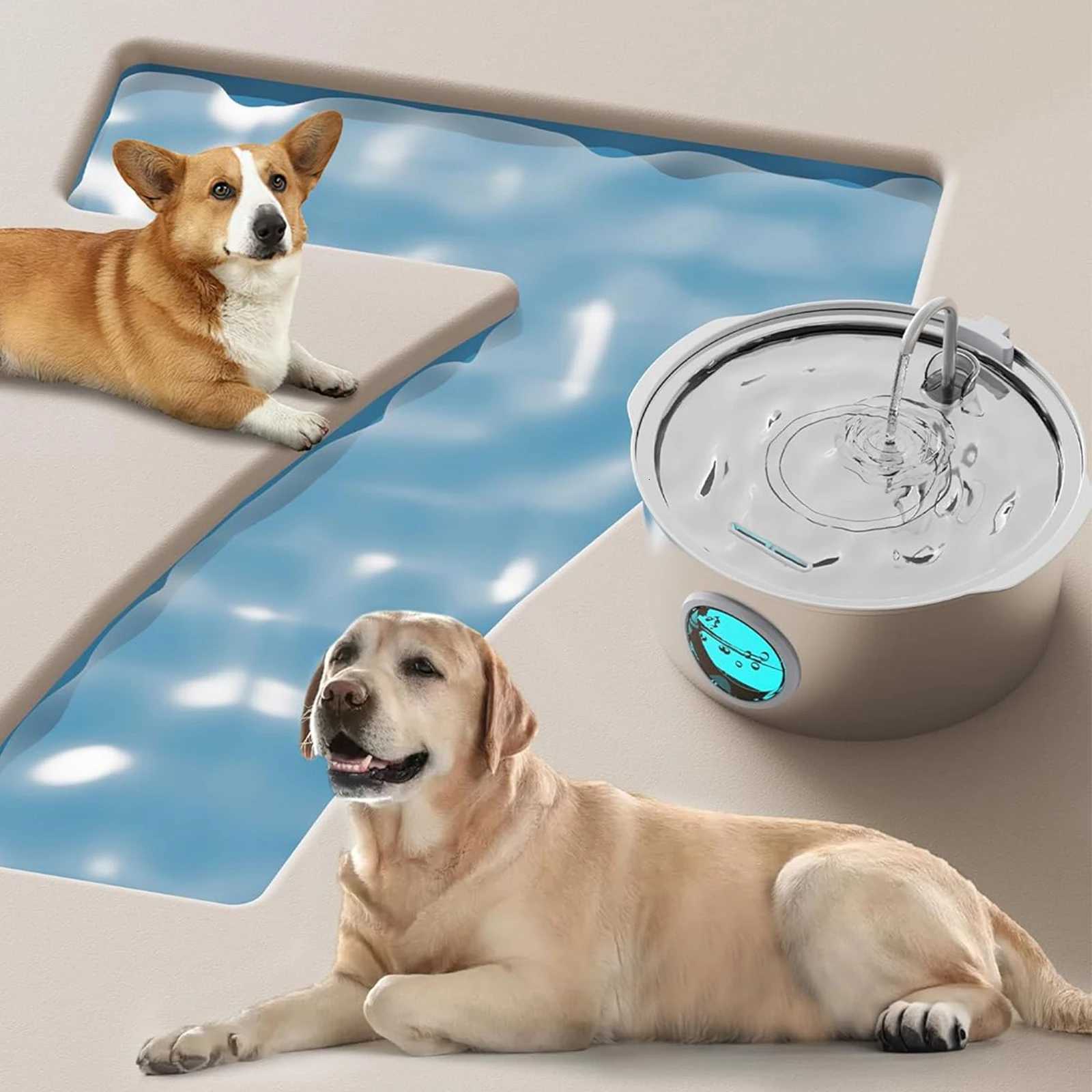 7L Large Capacity Cat Water FountainPet Water Dispenser With FilterDog Drinking Fountain For Cats DogsUltra Quiet Water Pump M251204 - view 5
