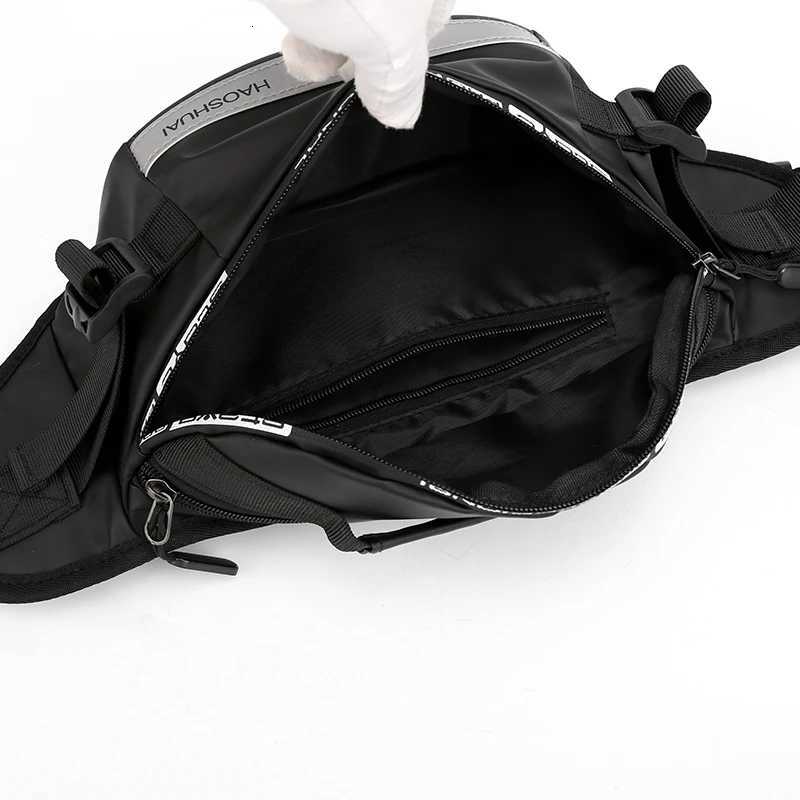 High quality chest bag - adjustable waist pack multi pocket design suitable for outdoor hiking cycling motorcycle travelT251204