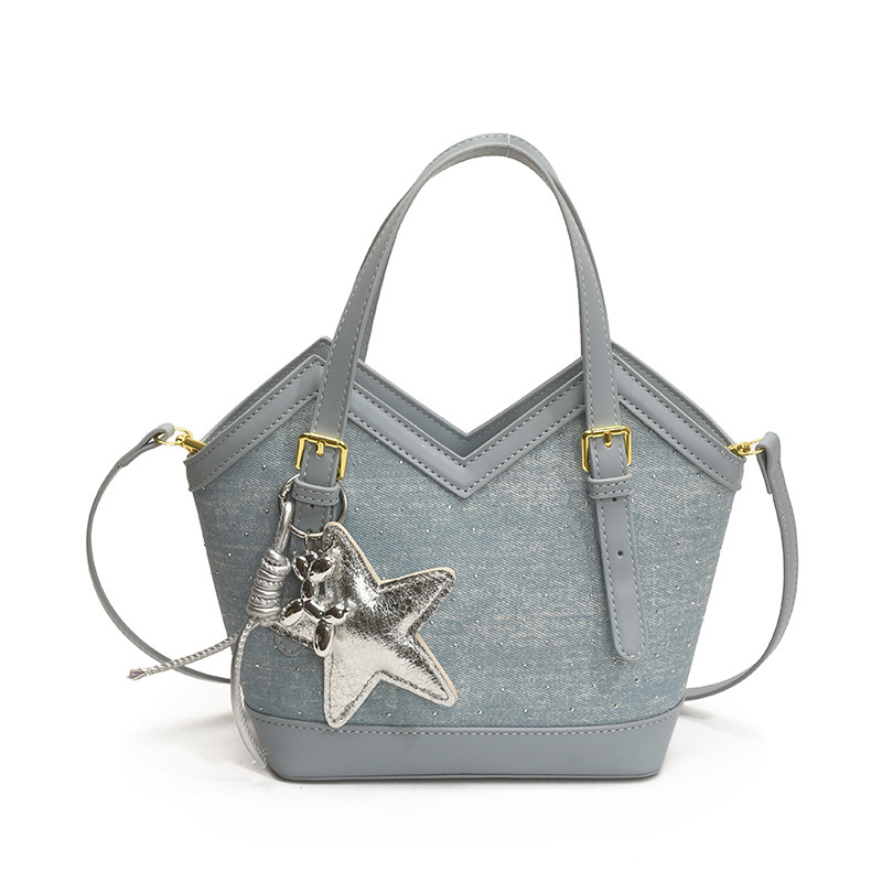 Casual Retro Bucket for Women 2025 Summer New Trendy Single Shoulder Underarm Niche Large Capacity Commuter Bag