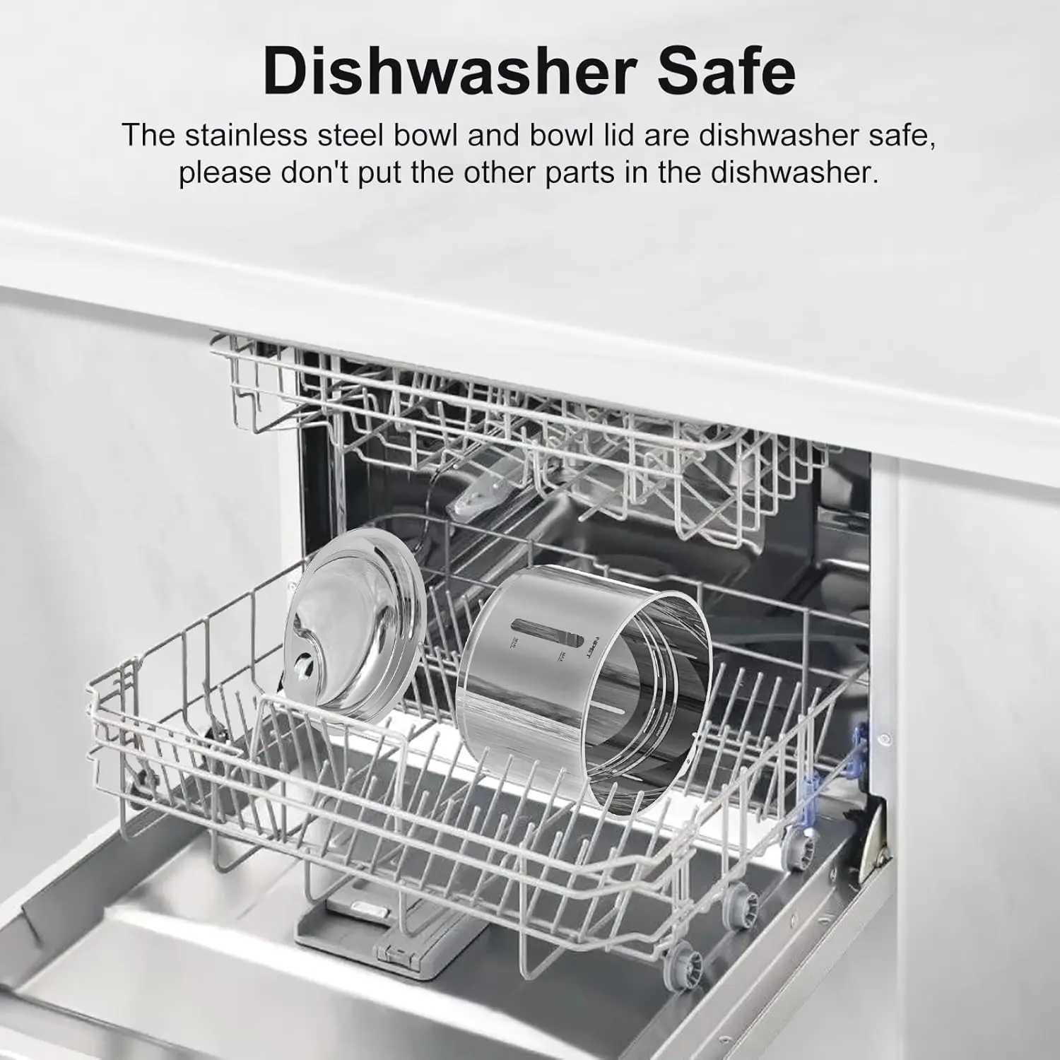 NPET Cat Water Fountain Stainless Steel 50oz/15L Dishwasher Safe Pet Water Fountain with Visible Window Light for Cats M251204