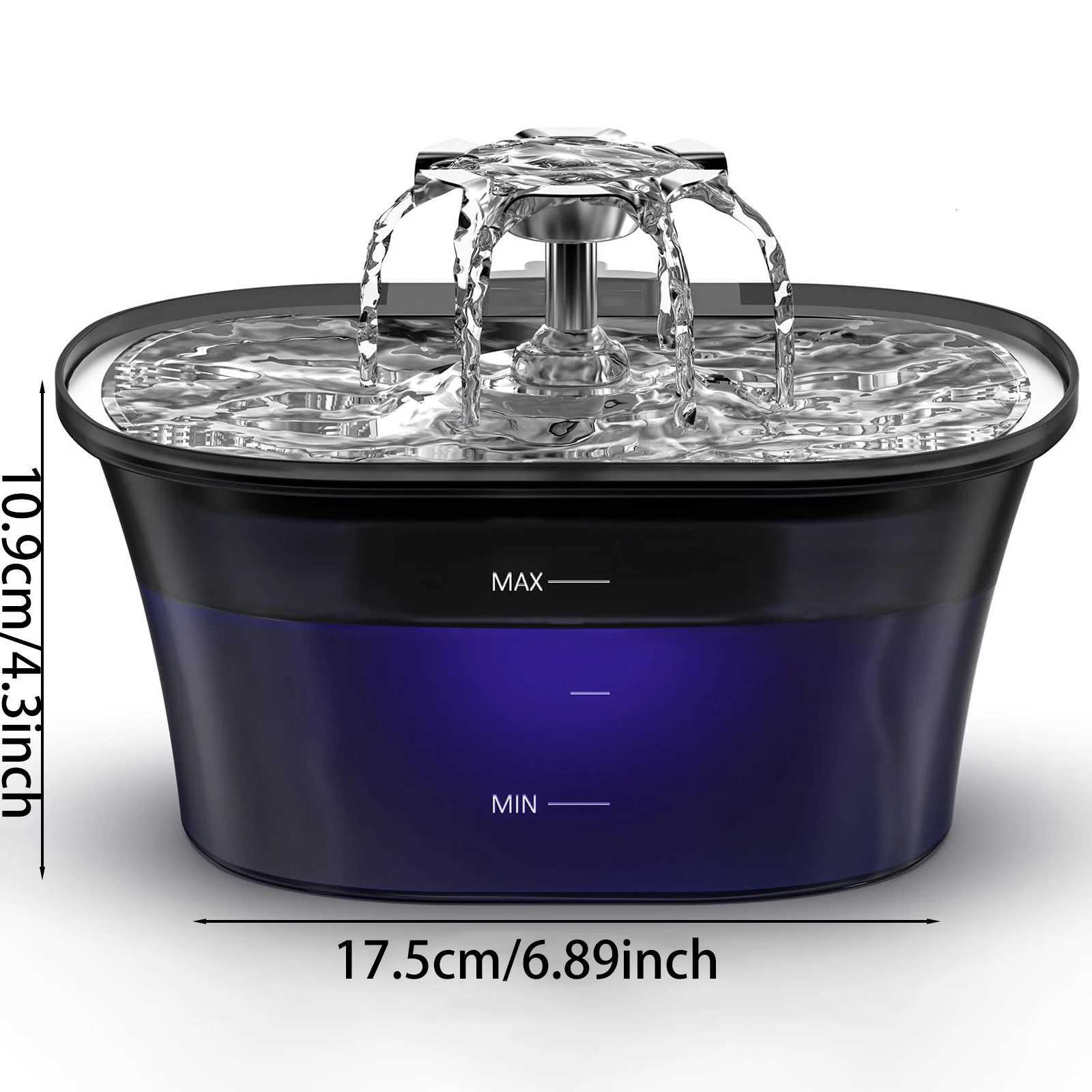 25L USB Pet Water Feeder Automatic Smart Drinker Water Auto Feeder Bowl Cat Dog Drinking Fountain Water FountainNo 5V 1A Plug M251204