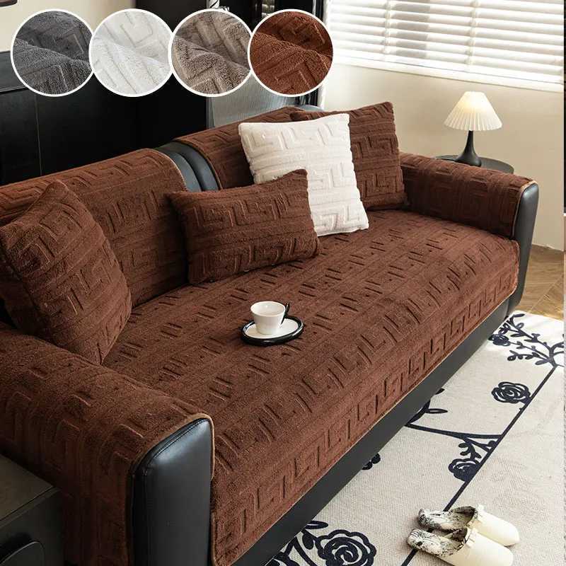 1PC-Autumn and Winter Type Sofa Cushion 2025 New Four Seasons Universal Fixed Anti slip Living Room Sofa Cushion M251204 - view 6