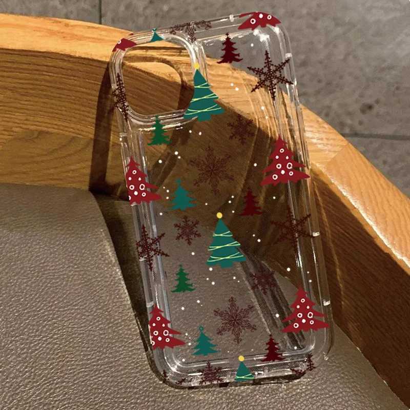 Case For iPhone 17 Case iPhone 16 Pro Max Luxury Cartoon Christmas Case for iPhone 15 14 13 12 11 XS X 7 8 Plus Shockproof Cover H251203
