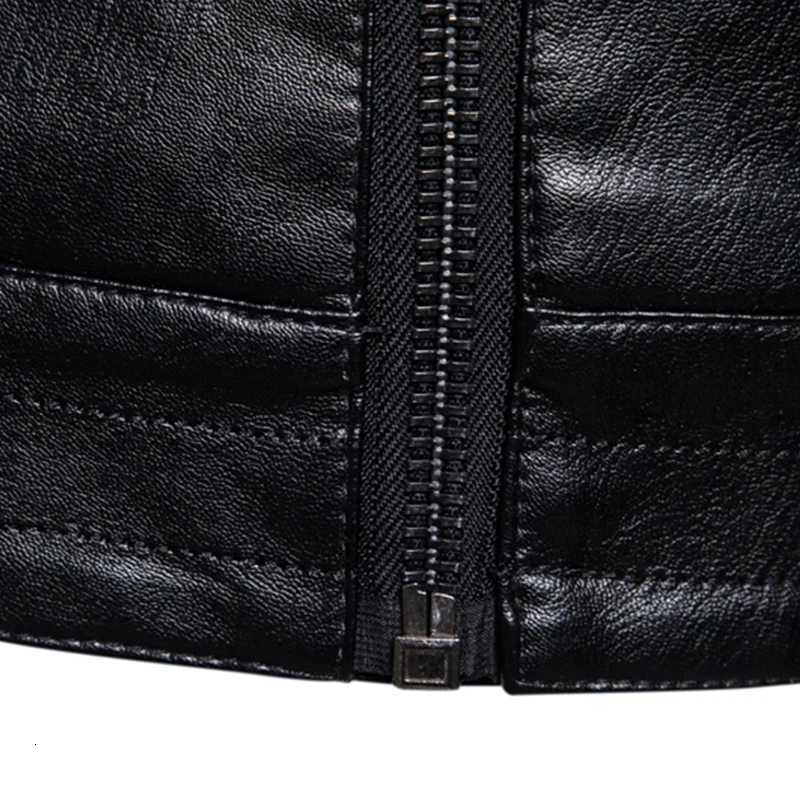 TRAF 2024 Fashion New Four Seasons Leather Men Spring Men Korean Version Slim Comfortable Lapel Leisure Youth Leather JacketT251204