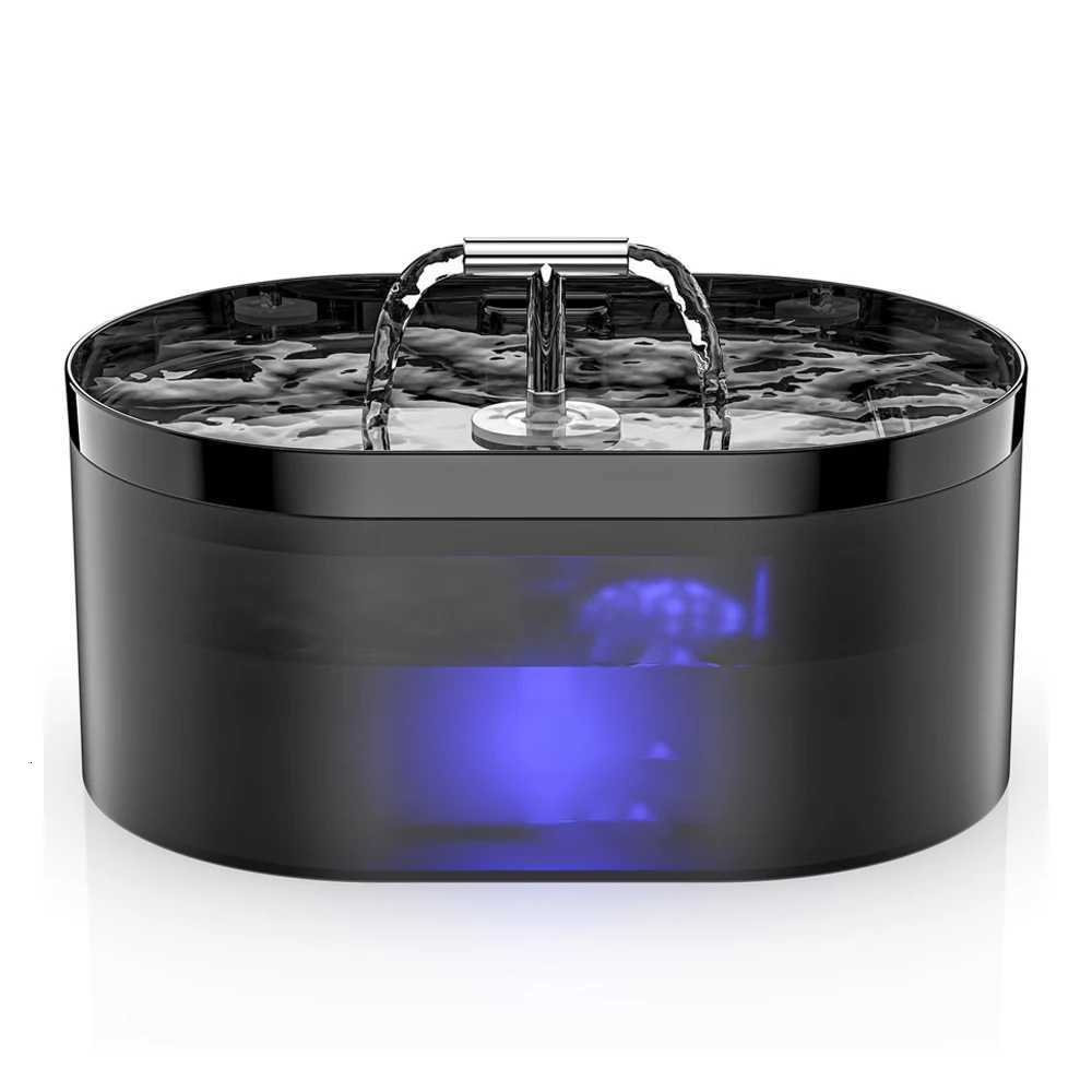 25L 5V USB Automatic Cat Dog Water Fountain With Faucet Dog Water Dispenser Transparent Filter Drinker Pet Sensor Drinking Bowl M251204