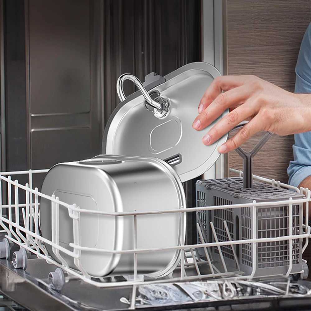 108oz/32L Cat Automatic Water Dispenser Pet Smart Induction Water Feeder USB With Filter Stainless Steel Dog Feeder Pet Supplie M251204