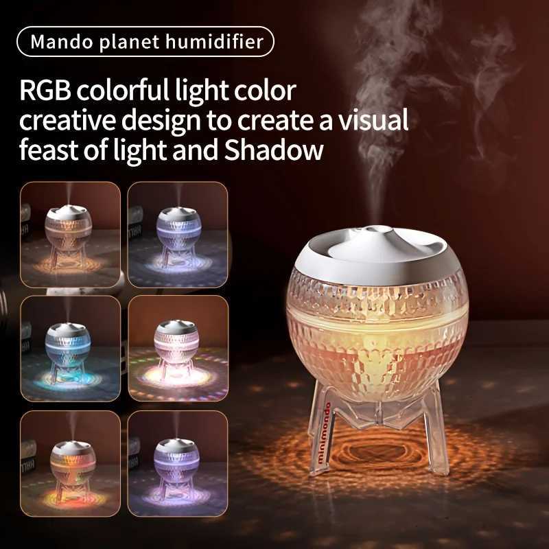 1PC 350ML Planet Humidifier Essential Air Humidifier Diffuser Perfect For Off He Bedro NANO Atization Quiet Operation C251204
