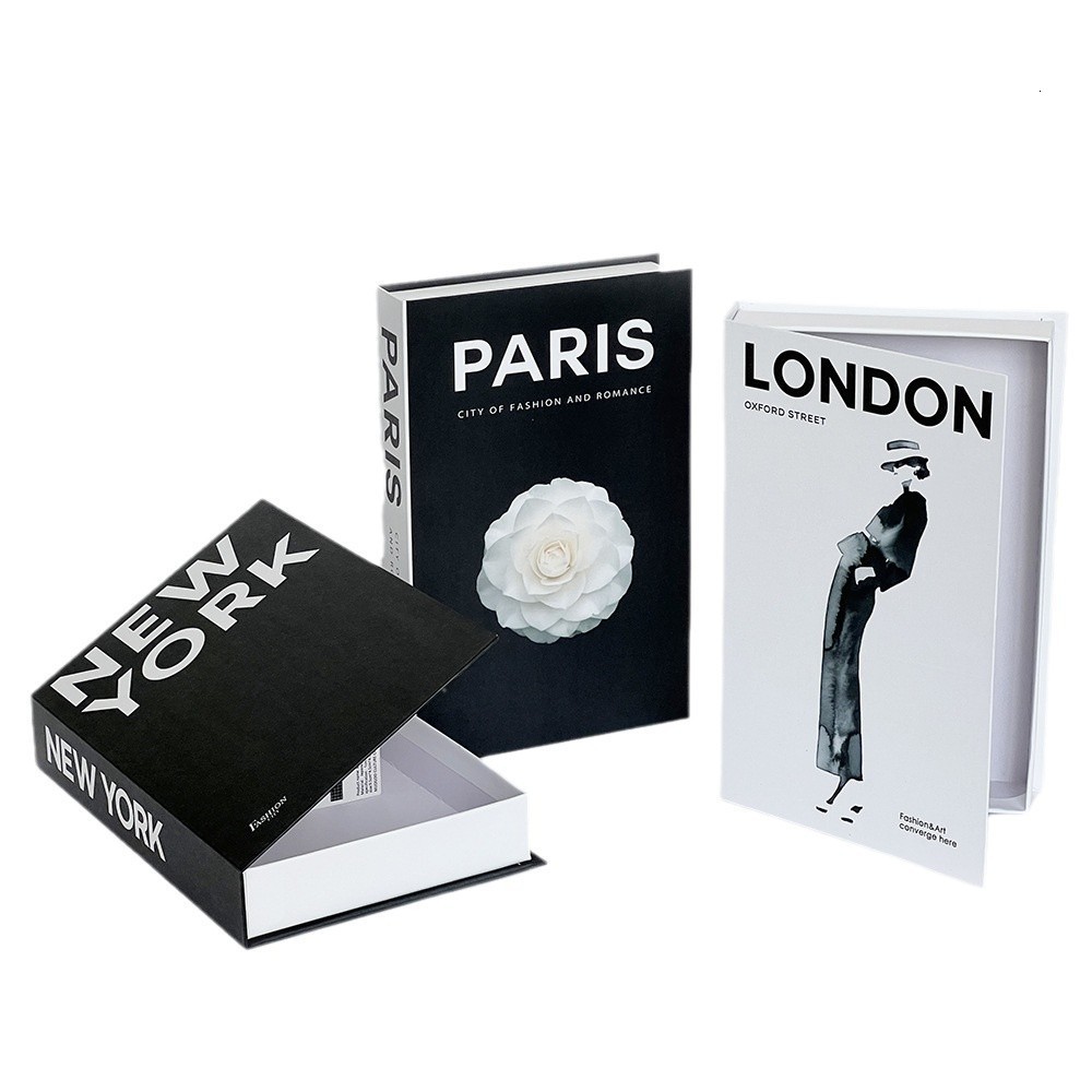 Travel Series Book Decoration Coffee Table Decoration Living Room Fashion Prop Books Home Decoration Model Room IBIZA 241217